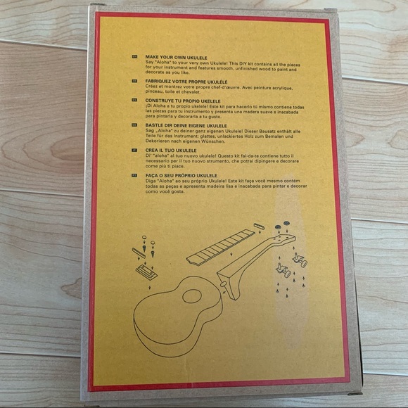 Kikkerland Games Kikkerland Make Your Own Ukulele Poshmark